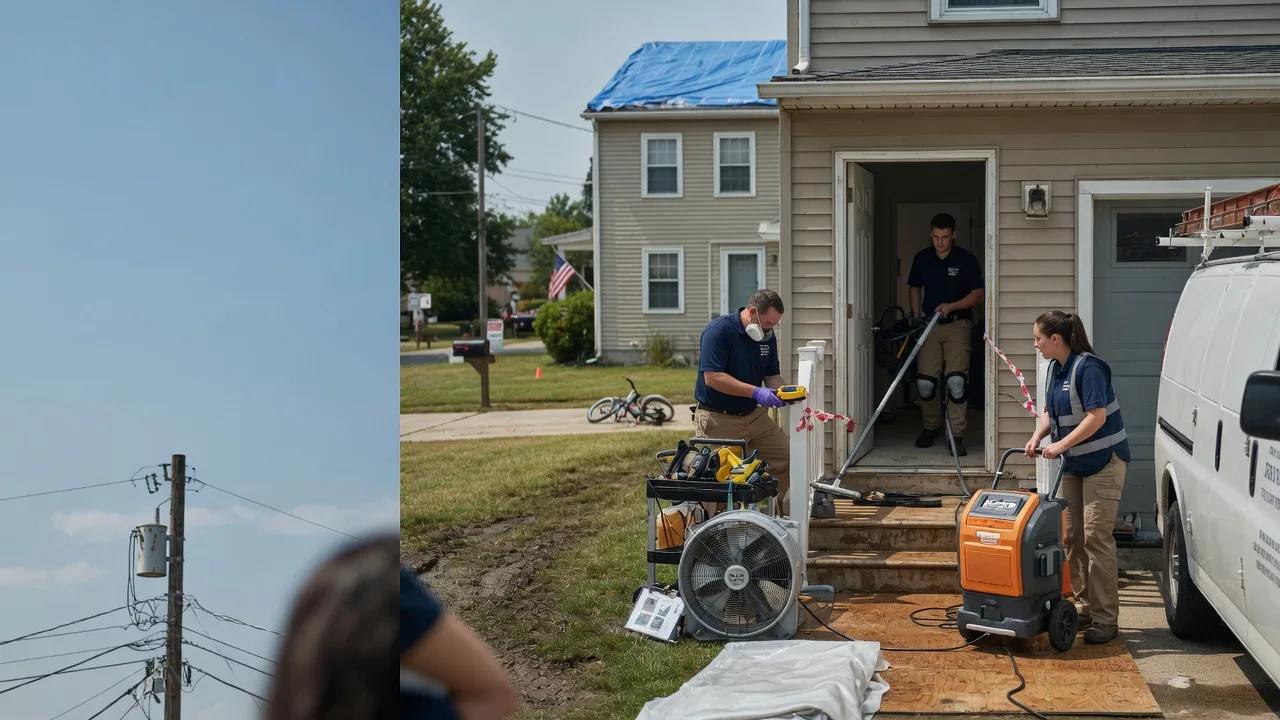 Water Damage Repair in Odell, TX near me